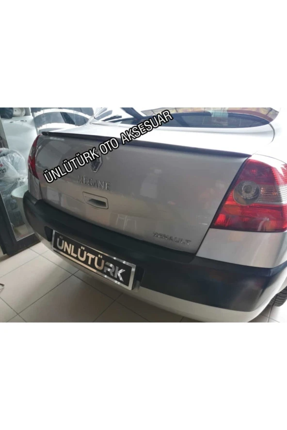 Megane 2 Bagaj Üstü Spoiler Piano Black ürün görseli 1