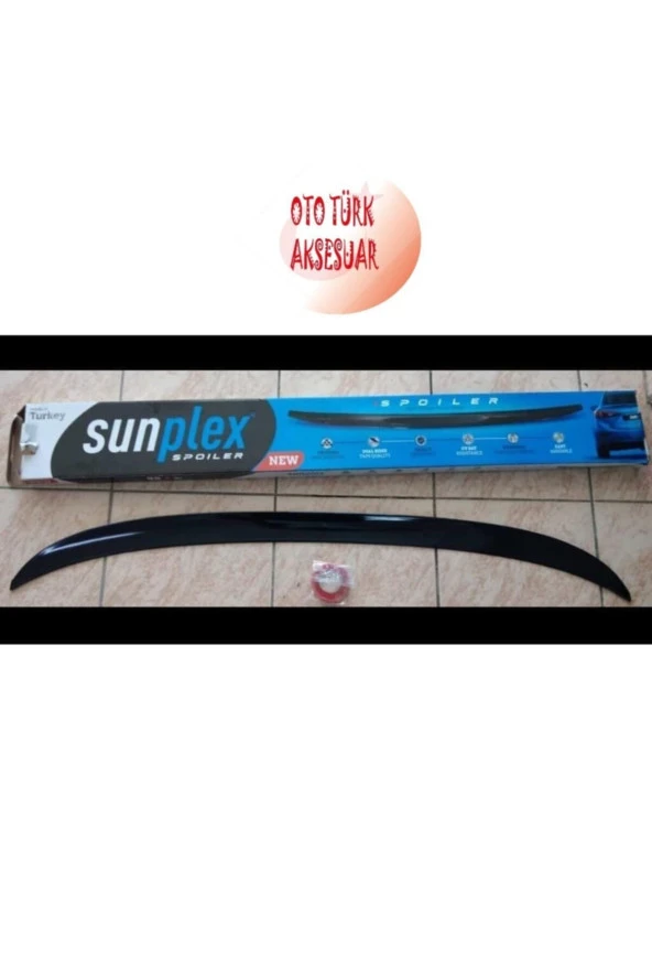 Toyota Corolla 2018-2021 Spoiler Piano Black A+ Kalite ürün görseli 1