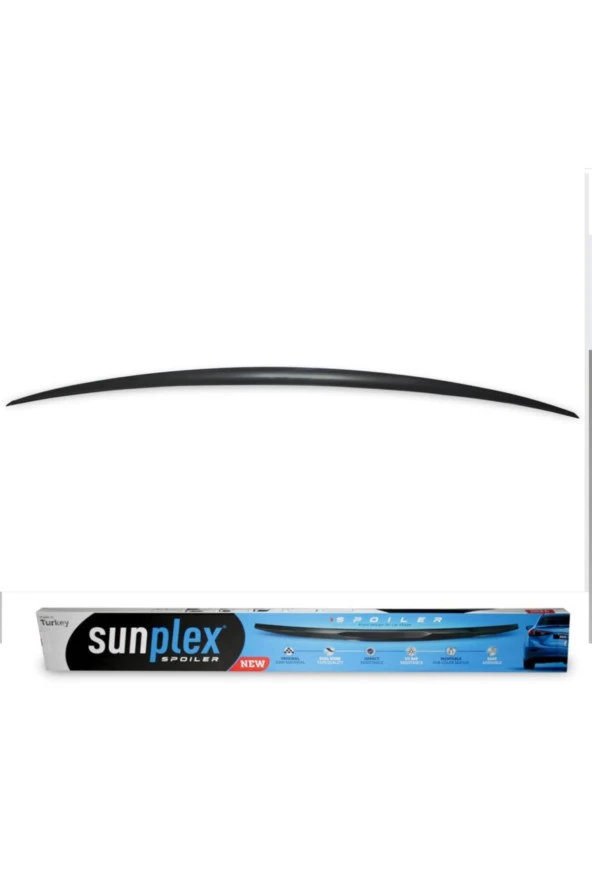 Volswagen Passat B6 Spoiler Piano Black Sunplex A+ Kalite ürün görseli 1