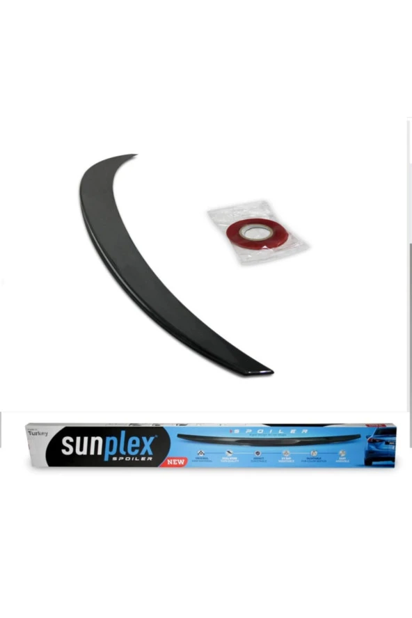 Ford Focus 3 Sedan Spoiler Piano Black - Resim 2