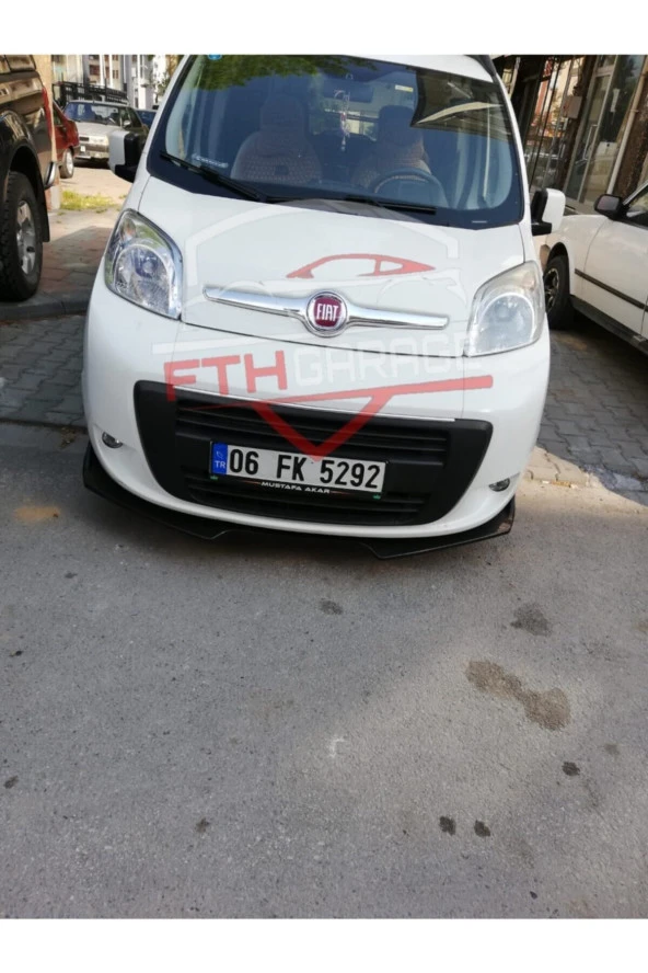 Fiat Fiorino Ön Lip - Esnek 3 Parça Kanatlı Ön Lip ürün görseli 1