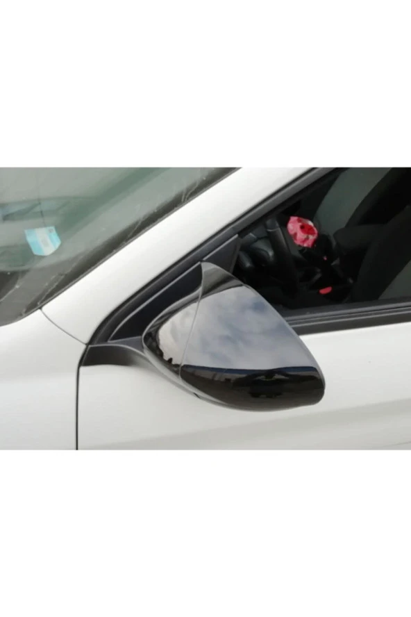 Fiat Egea Yarasa Ayna Kapağı Batman Piano Black Parlak Siyah ürün görseli 1
