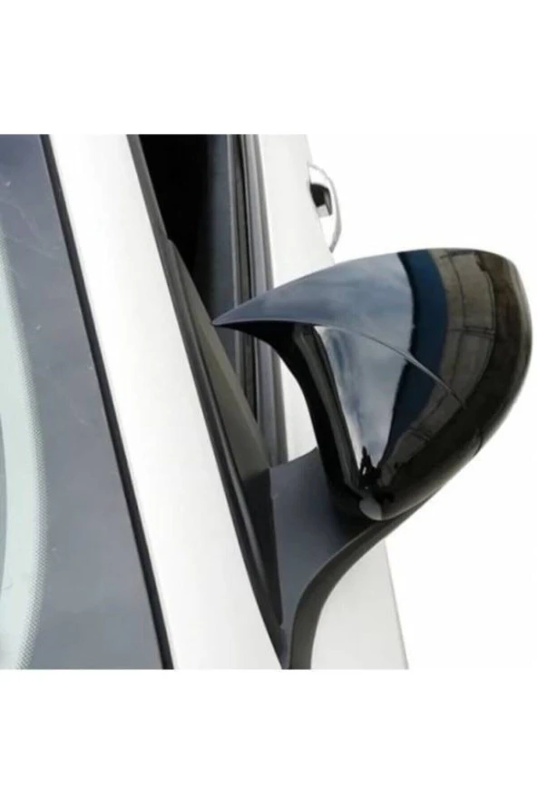 Fiat Egea Batman Yarasa Ayna Kapağı Piano Black Abs Plastik Siyah ürün görseli 1