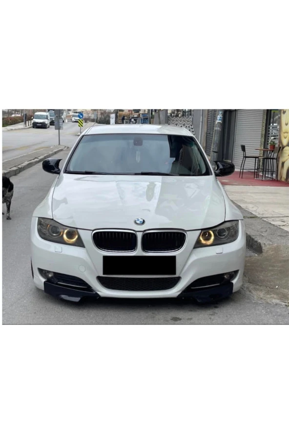 Bmw E90 Uyumlu Makyajlı Kasa Batman Yarasa Ayna Kapağı Piano Black Abs Plastik ürün görseli 1