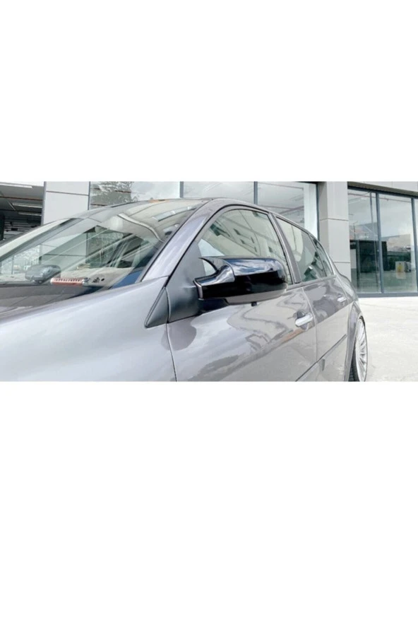 Renault Megane 2 Batman Yarasa Ayna Kapağı Piano Black 2002 2009 Uyumlu ürün görseli 1