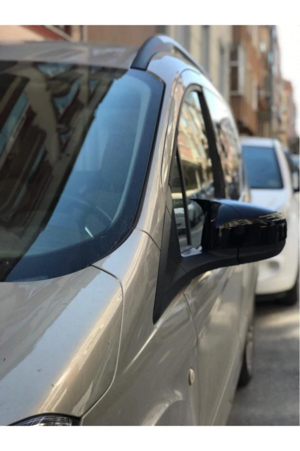 Ford Courier Yarasa Ayna Kapağı Piano Black Parlak 2014-2016 ürün görseli 1