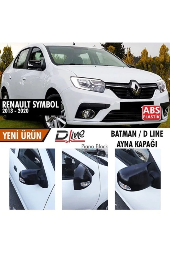 Renault Symbol Batman Ayna Kapağı 2013-2020 Uyumlu ürün görseli 1
