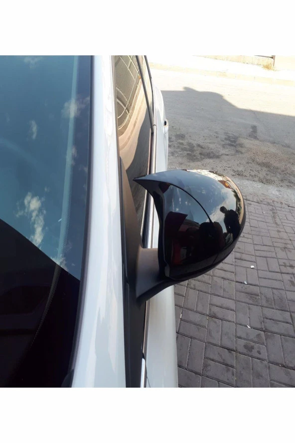 Citroen C-elysee Yarasa Ayna Kapağı Batman Piano Black ürün görseli 1