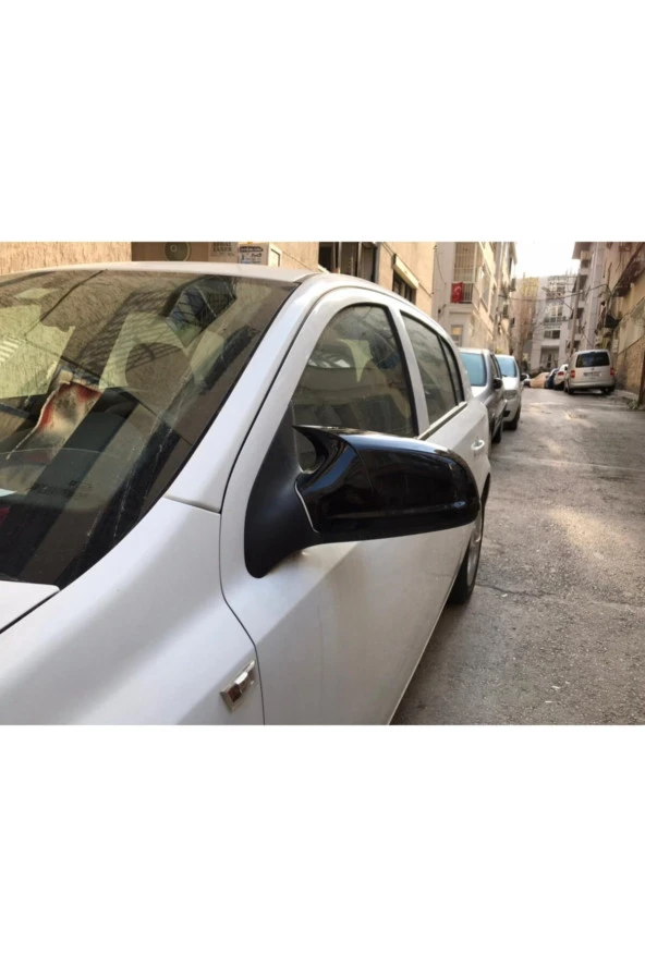 Opel Astra H 2010 Sonrası Makyajlı Kasalar Için Batman Yarasa Ayna Kapağı Piano Black ürün görseli 1