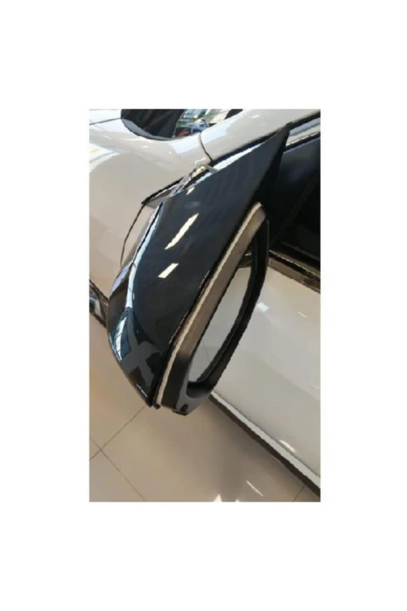 Honda Civic İçin Uyumlu Fc5 Yarasa Ayna Kapağı Batman Piano Black  2016-2020 ürün görseli 1