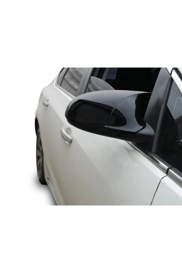 Opel Corsa D Yarasa Ayna Kapağı - Parlak Siyah Abs Plastik ürün görseli 1