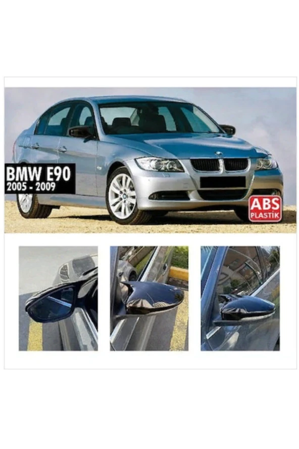 Bmw 3 Serisi E90 Makyajsız Yarasa Ayna Kapağı - 2005-2009 ürün görseli 1