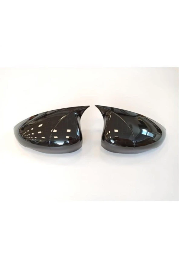 Ford Fiesta 2009-2017 Arası Yarasa Ayna Kapağı Batman Piano Black ürün görseli 1