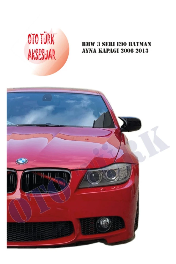 Bmw 3 Seri E90 Yarasa Batman Ayna Kapağı 2005 2009 Eski Kasalar ürün görseli 1