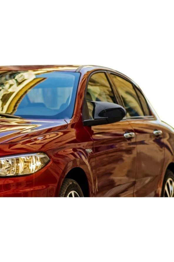Fiat Egea Batman Yarasa Ayna Kapağı Parlak Siyah Ayna Kapağı ürün görseli 1