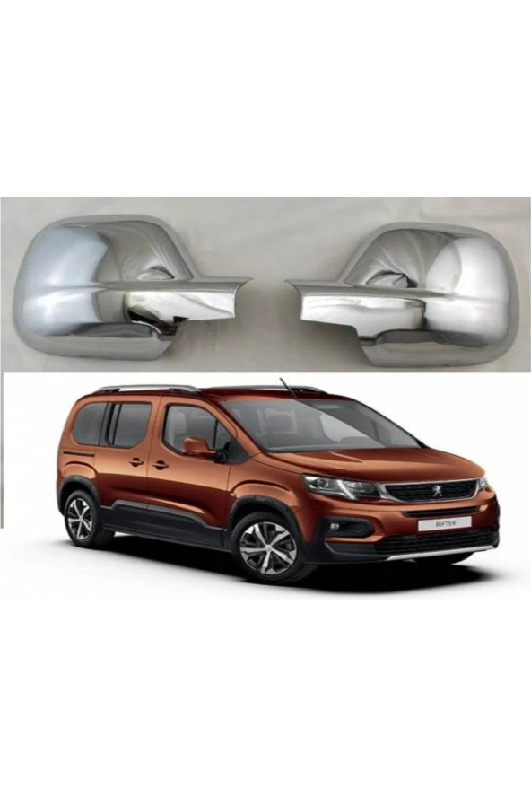Peugeot Partner Tepee ABS Krom Ayna Kapağı 2012 Sonrası ürün görseli 1