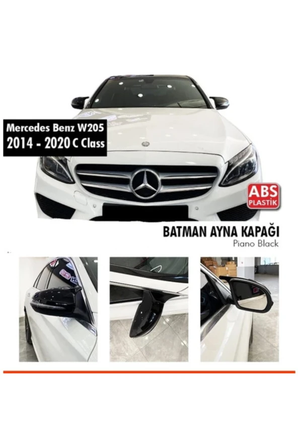 Mercedes Benz W205 2014-2020 C Class Yarasa Batman Ayna Kapağı ürün görseli 1