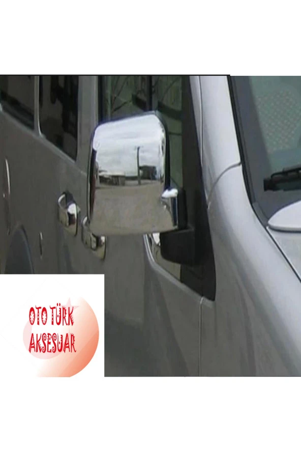 Ford Tourneo Connect Krom Ayna Kapağı 2009-2014 Sağ Sol 2 Parça ürün görseli 1