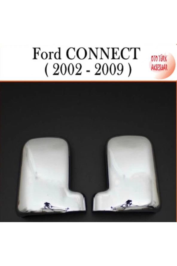 Ford Tourneo Connect Krom Ayna Kapağı 2001-2009 Sağ Sol 2 Parça ürün görseli 1