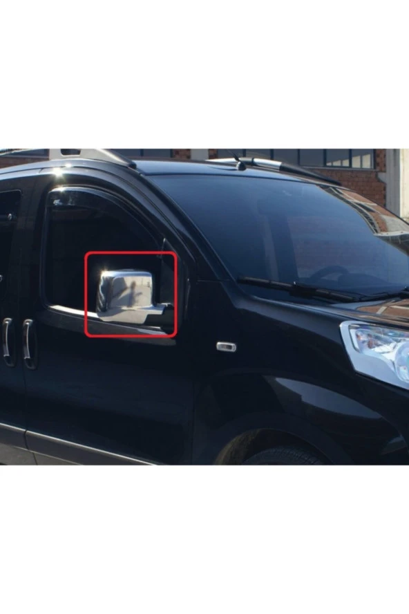 Peugeot Bipber Abs Krom Ayna Kapağı 2008 Sonrası Arası Sağ Sol ürün görseli 1