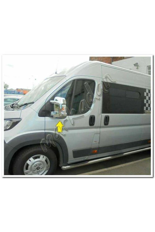 PEUGEOT BOXER ABS KROM AYNA KAPAĞI SAĞ SOL 2 Lİ 2006 SONRASI ürün görseli 1