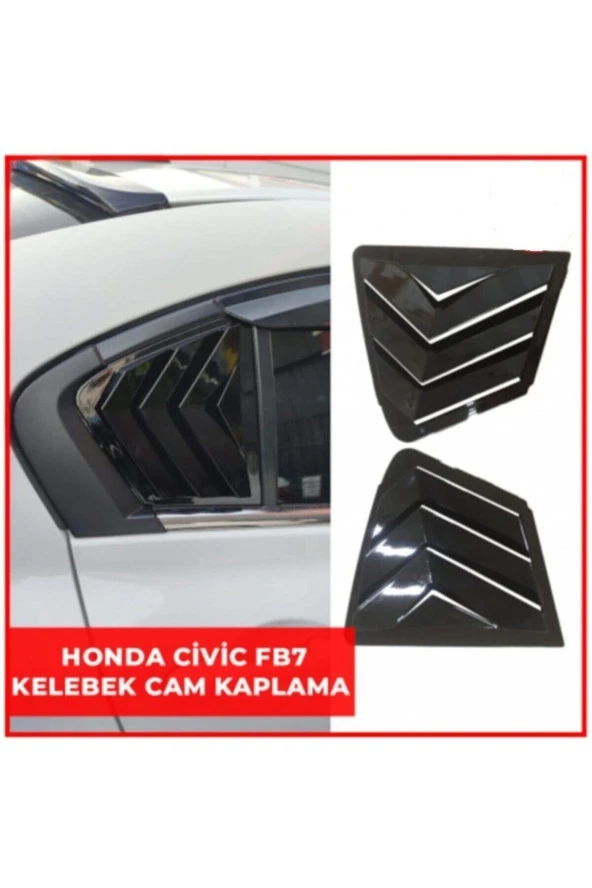 Honda Civic Fb7 Kelebek Cam Jaluzisi 2012-2016 ürün görseli 1