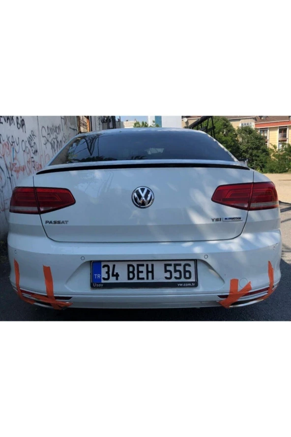 Vw Passat B8 Bagaj Üstü Spoiler Bagaj Çıtası Pianoblack ürün görseli 1