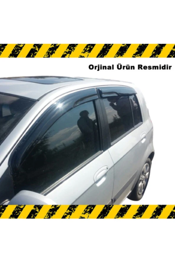 Hyundai Getz Mügen Cam Rüzgarlığı 2002 - 2011 Arası 4 Lü Set ürün görseli 1