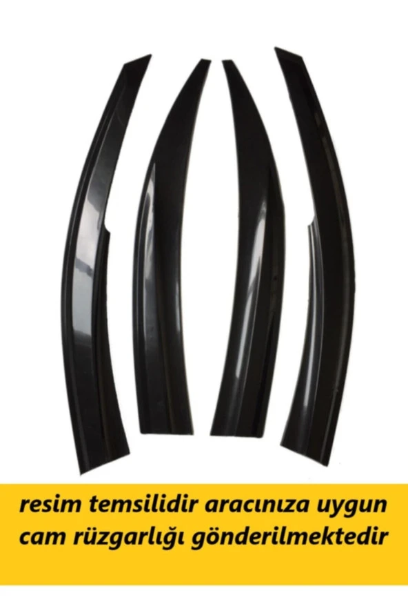Tempra Tipo Cam Rüzgarlığı 4lü Takım ürün görseli 1