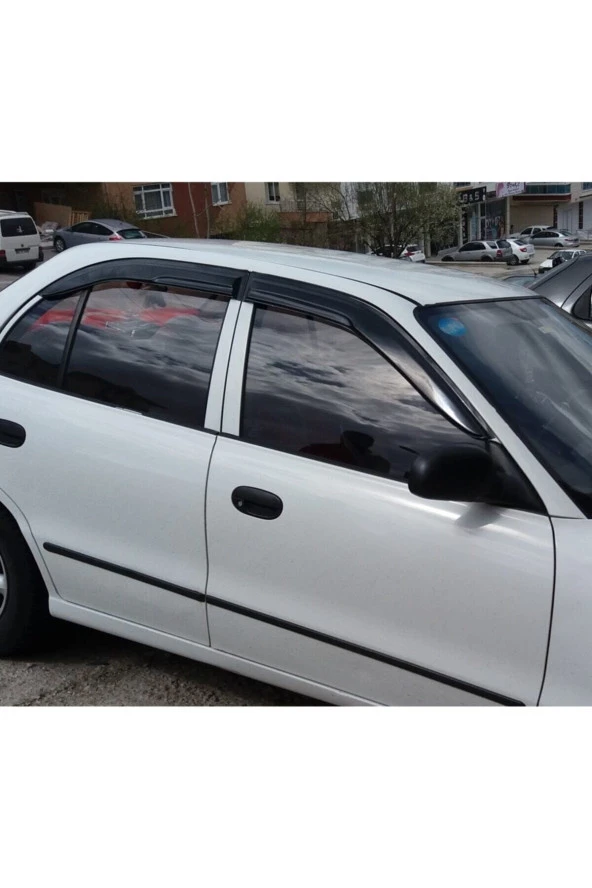 Hyundai Accent Mügen Cam Rüzgarlığı Yumurta Kasa 1995-2000 Arası 4 Lü Takım ürün görseli 1