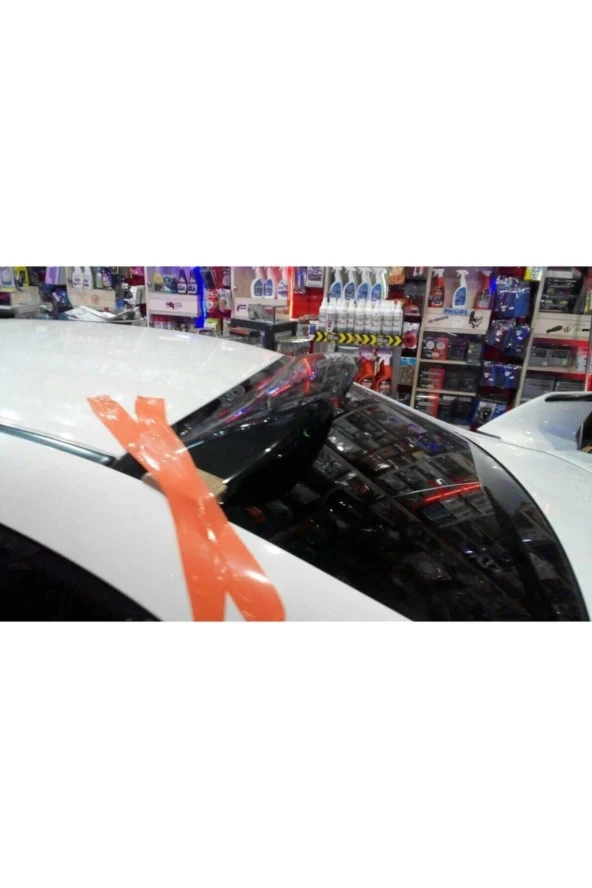 Honda Civic Fd6 Fb7 Uyumlu Civic Cam Üstü Spoiler (PLASTİK) ürün görseli 1
