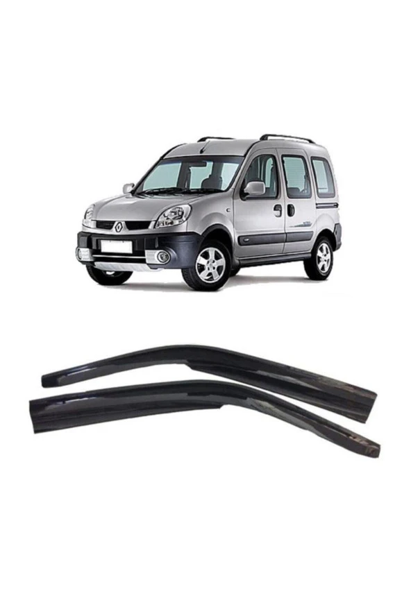 Renault Aksesuar Kango 1 1999-09 Sportif 2li Cam Rüzgarlık Seti ürün görseli 1