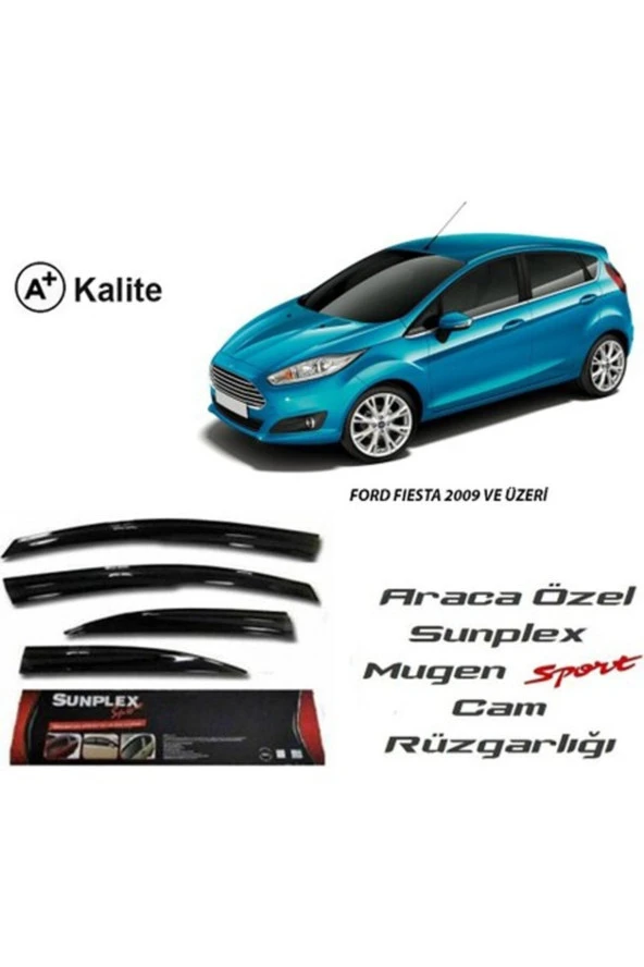 Ford Fiesta Cam Rüzgarlığı Mugen Tip ürün görseli 1