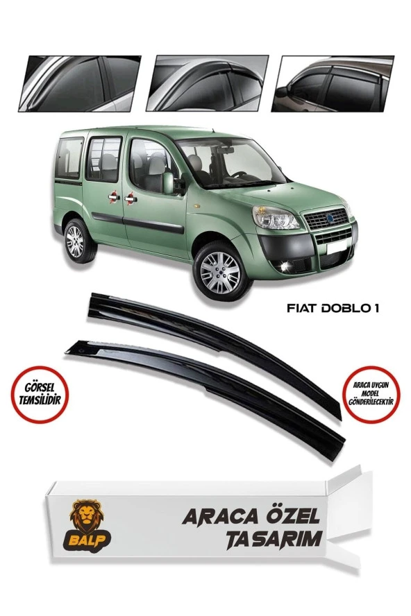 Fiat Doblo 1 Cam Rüzgarlığı 2 Li 2001 2009 Arası ürün görseli 1