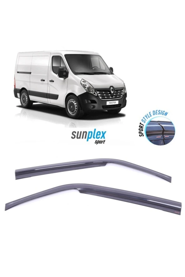 Sp-s-40 Renault Master 2010-2020 Sport Style Cam Rüzgarlığı 2 Li ürün görseli 1