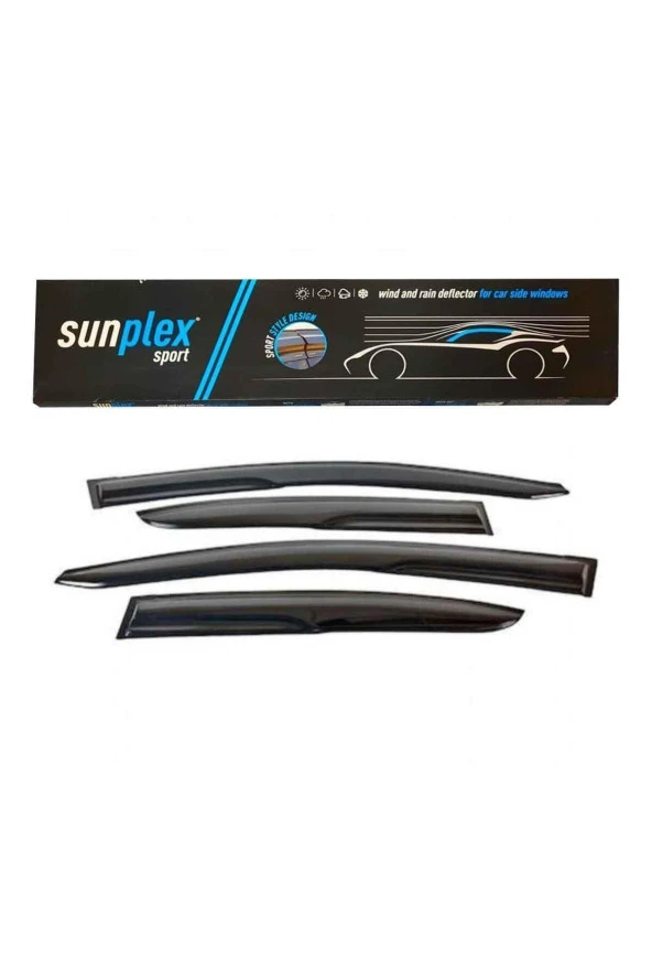 Hyundai Tucson Mugen Uyumlu Cam Rüzgarlığı 4 Parça 2010-2020 Sps112 ürün görseli 1
