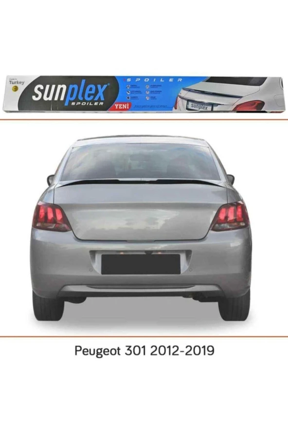 Peugeot 301 Bagaj Üstü Spoiler Piano Black ürün görseli 1