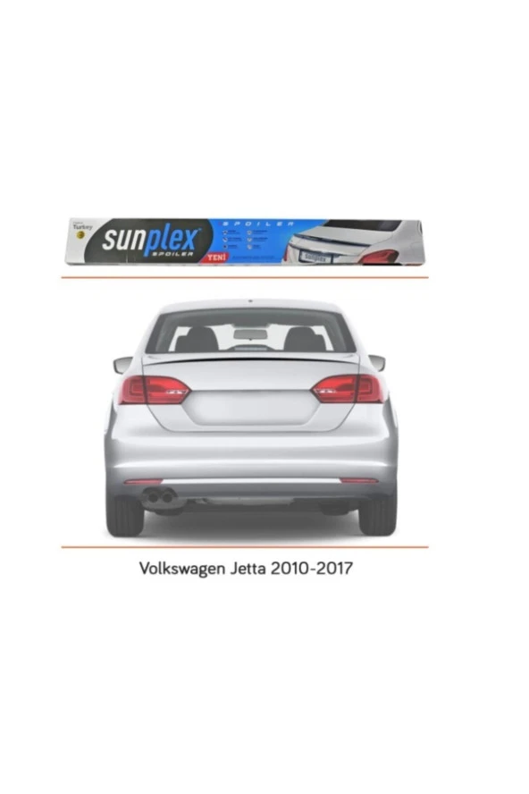 Jetta Bagaj Üstü Spoiler Piano Black Enjeksiyon Baskı 2010-2017 ürün görseli 1
