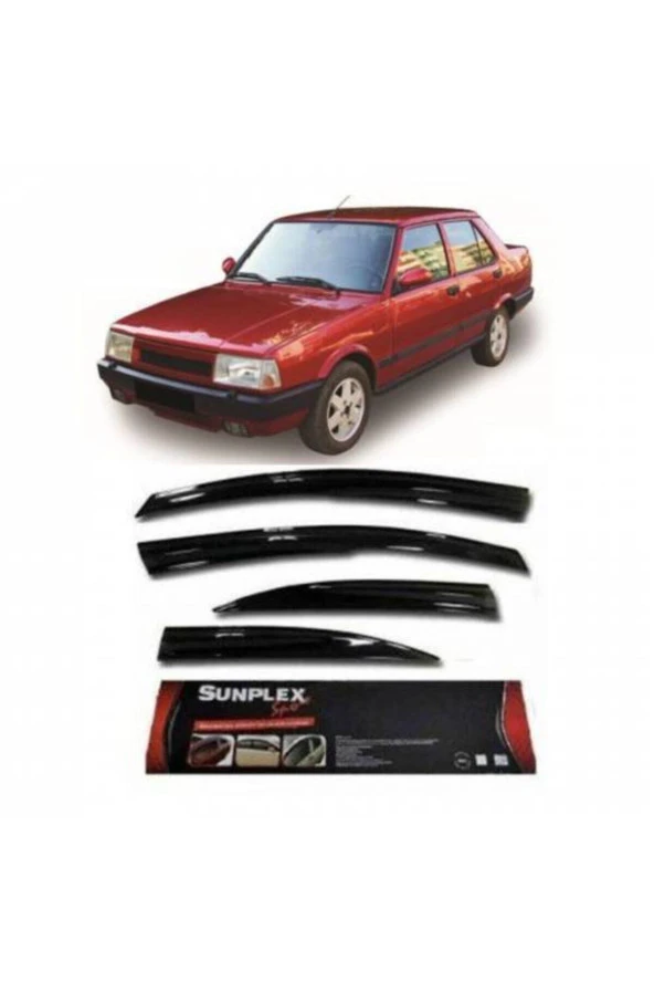 Tofaş Doğan Şahin Kartal Cam Rüzgarlığı 4 Lü Sport Style Mugen ürün görseli 1