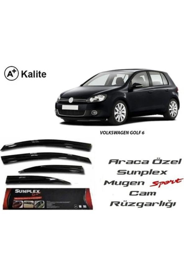 Volkswagen Golf 6 Cam Rüzgarlığı Mugen Tip ürün görseli 1