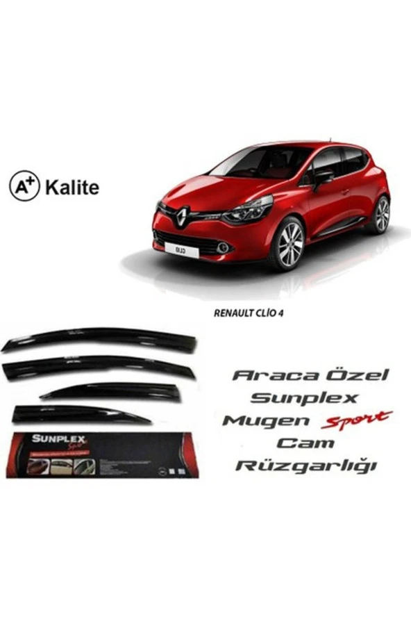 Renault Clio 4 Cam Rüzgarlığı Mugen Tip ürün görseli 1