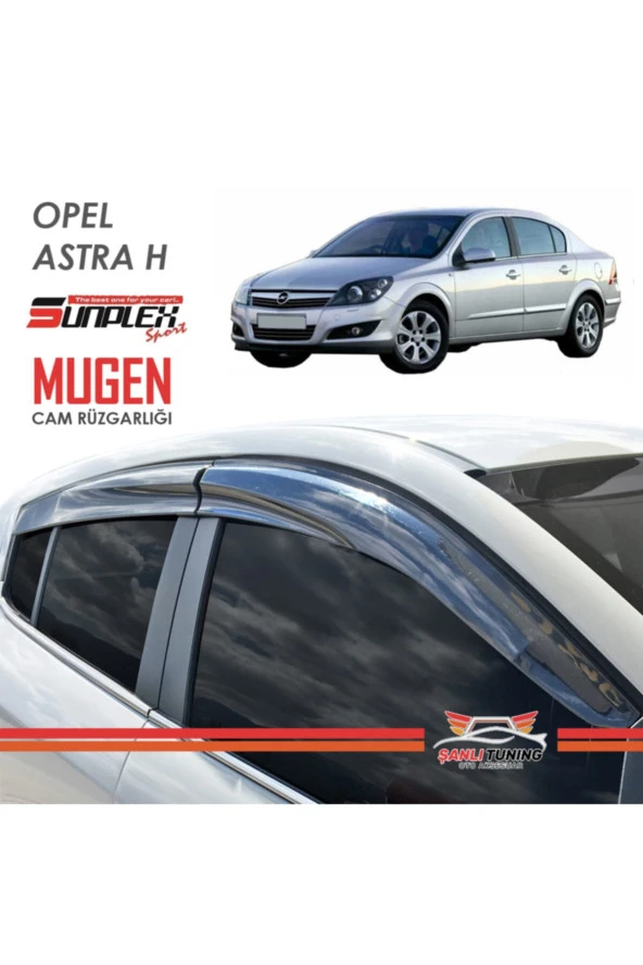 Opel Astra H Sedan Cam Rüzgarlığı Mugen Cam Rüzgarlığı ürün görseli 1
