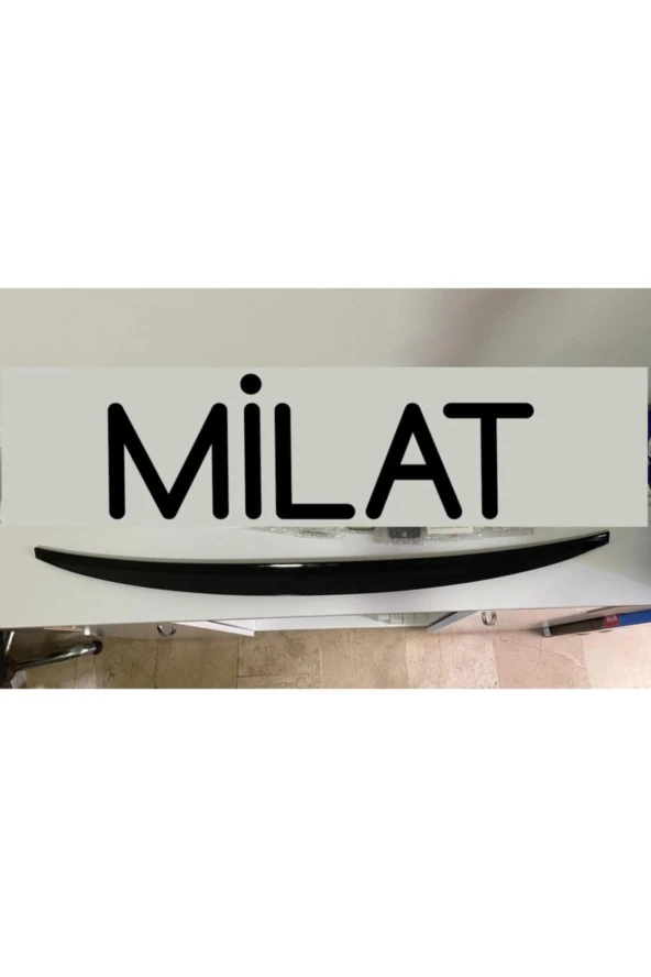 Spoiler Renault Megane 4 2016-2020 Piano Black Rüzgarlık Spoiler ürün görseli 1