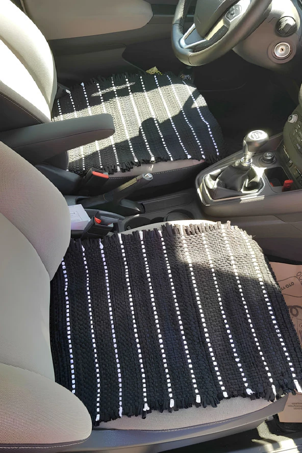 Terletmez Oto Kilim Ön Ve Arka 3lü Serme Set ürün görseli 1