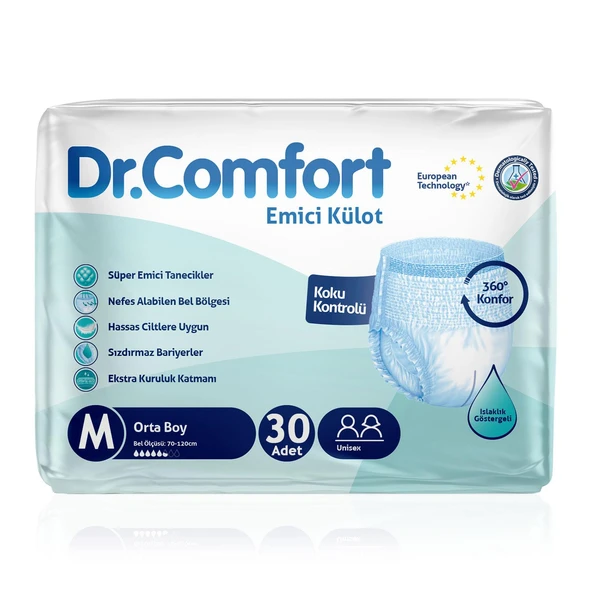 Dr. Comfort Emici Külot M-Medium Beden 30 Adet ürün görseli 1