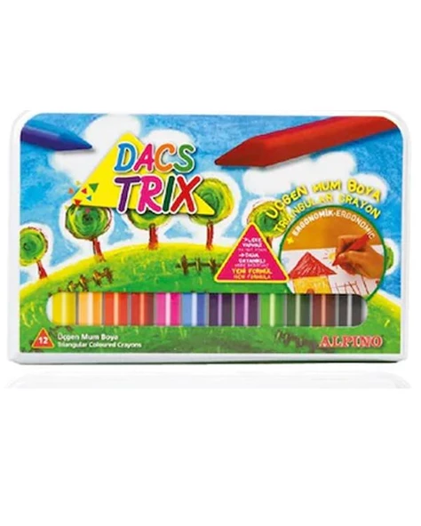 Alpino Dacs Trix 12li Mum Boya Seti ürün görseli 1
