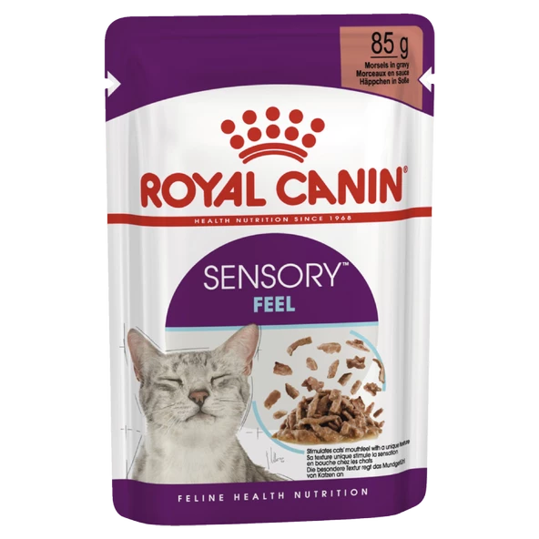 Royal Canin Sensory Feel Pouch Yaş Kedi Maması 85 Gr ürün görseli 1