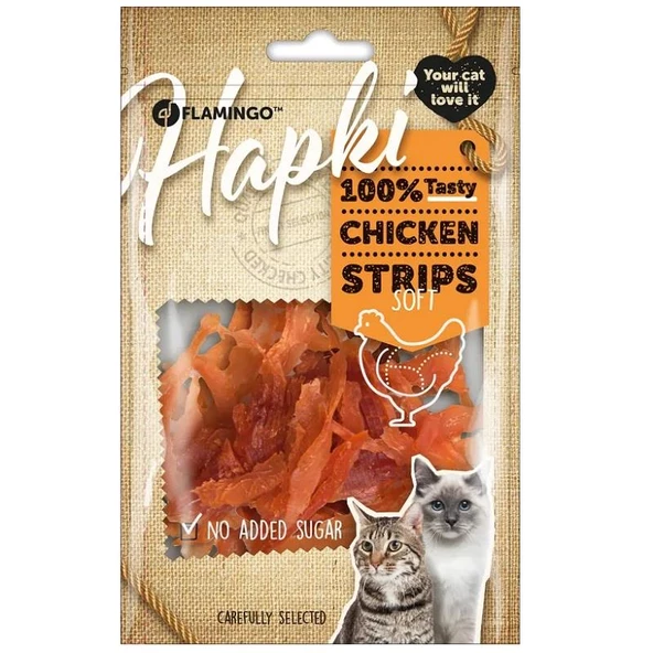 Flamingo Chicken Seafood Tavuk Ve Balık Etli  Snack Kedi Ödülü 85 Gr   Skt:06/2027 ürün görseli 1
