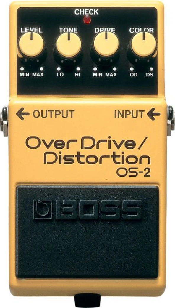 Boss OS-2 OverDrive-Distortion Compact Pedal ürün görseli 1