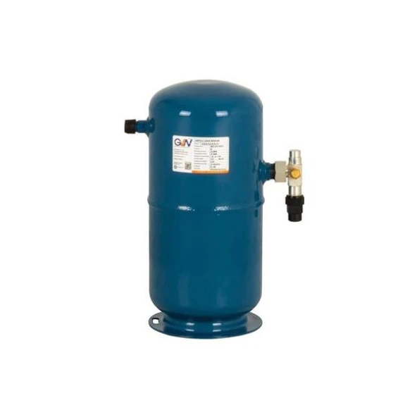Gvn VLR-FF-05 Emniyet Ventili Çıkışlı 5 LT Dikey Likit Deposu ürün görseli 1